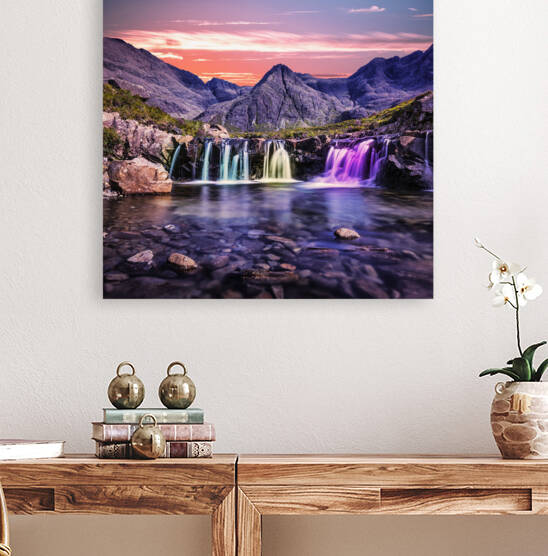 colorfull falls by Vibrant Canvases