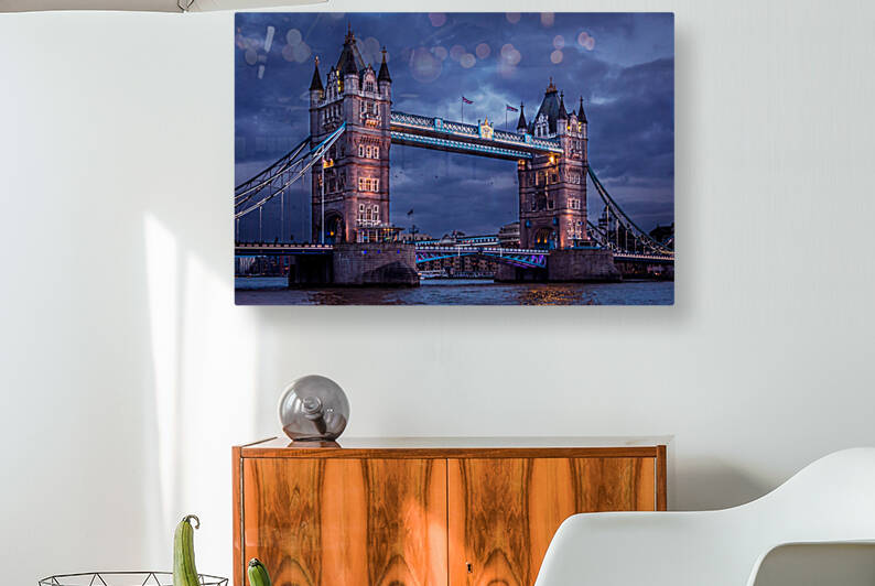 city bridge by Vibrant Canvases