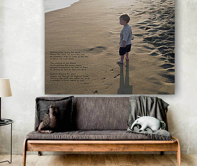 Boy on the Sand by Images That Speak