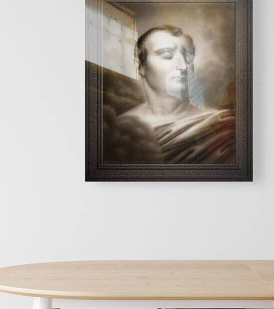 Portrait of the Dead Napoleon by Marie-Victoire Jaquotot Remastered Xzendor7 Classical Fine Art Old Masters Reproductions by xzendor7