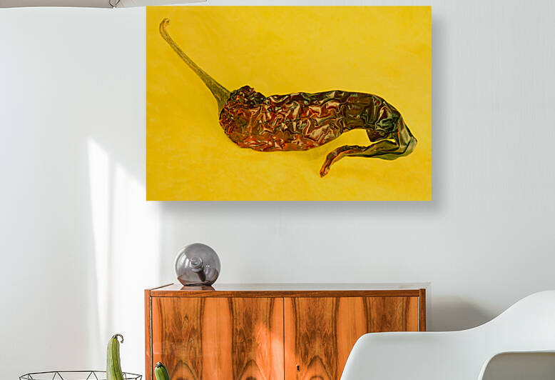 Indian Dried Red Pepper by Iris H Richardson