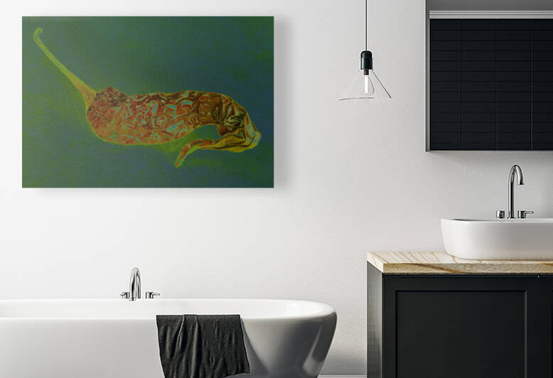 Indian Dried Red Pepper by Iris H Richardson