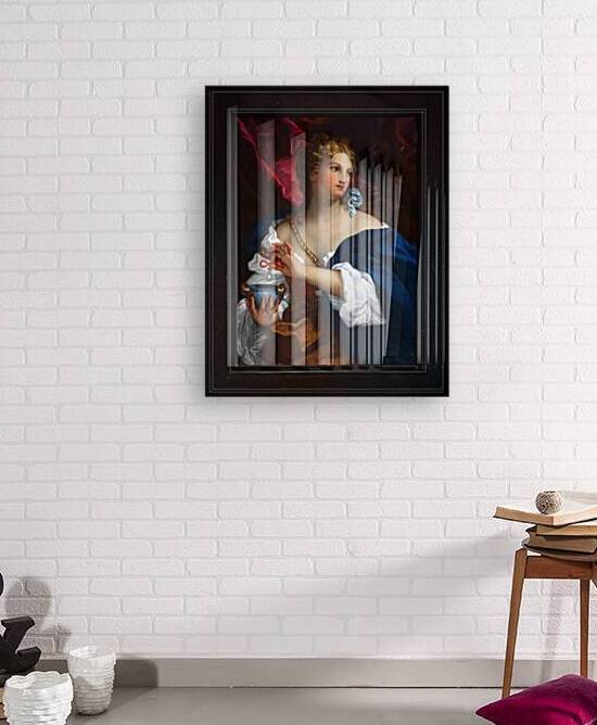 Cleopatra c1695 by Carlo Maratta Remastered Xzendor7 Classical Fine Art Old Masters Reproductions by xzendor7