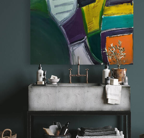 Flyover 12x12 by Matt Hanover Art