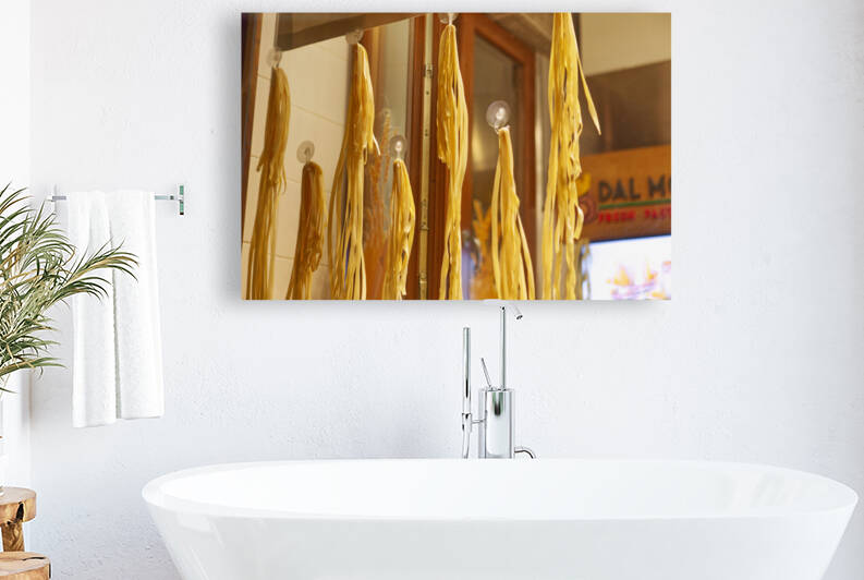 Pasta in The Shop Window by Iris H Richardson