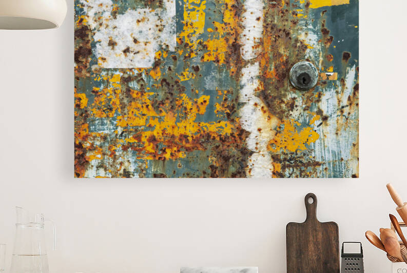 Weathered Door of Venice by Iris H Richardson