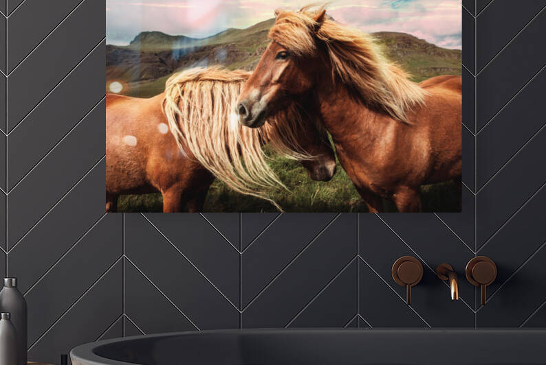 Horse Love by Vibrant Canvases