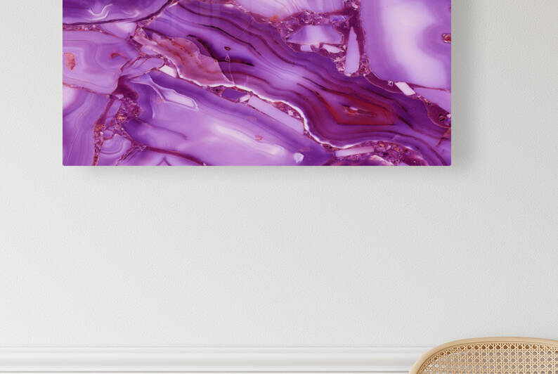 marble purple by Vibrant Canvases