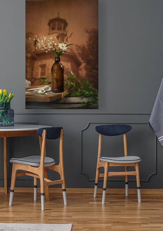 Daisy and architecture by Francois Lariviere