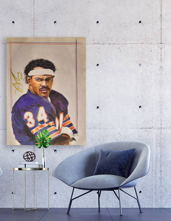 Walter Payton  by Daniel E Gue