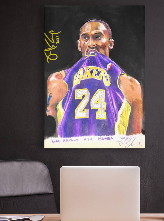KOBE BRYANT II MAMBA  by Daniel E Gue