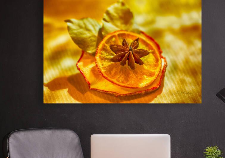 Old World  Fruit Ornaments by Iris H Richardson