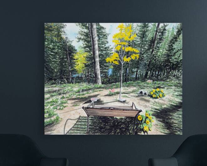 The Land Painting by Stephen Emms