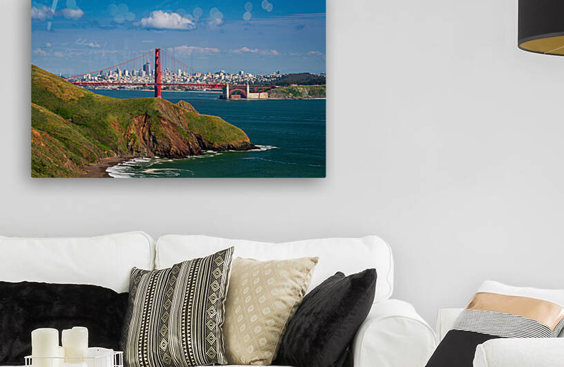 Marin Headlands and Golden Gate Bridge by Steve Heap