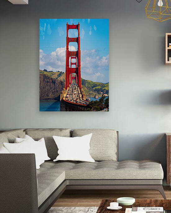 Golden Gate Bridge from state park by Steve Heap