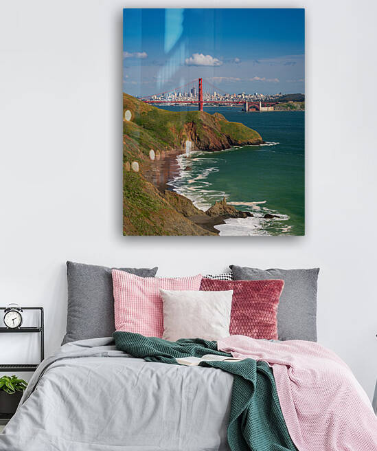 Marin Headlands and Golden Gate Bridge by Steve Heap