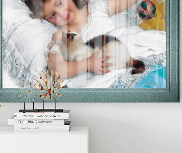 Petite Fille et Chat by Emile Munier Remastered Xzendor7 Classical Fine Art Old Masters Reproductions by xzendor7