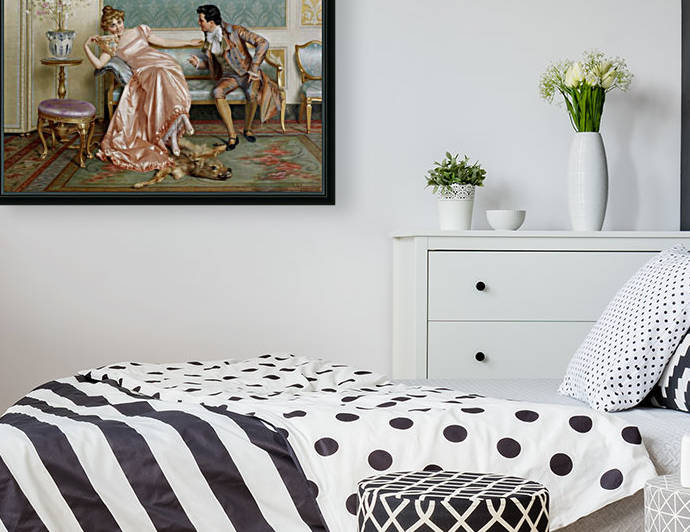 Tough flirt by Vittorio Reggianini