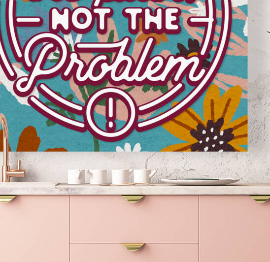 Focus on the plan not the problem   24x24   Hotel by Ava Stochinsky