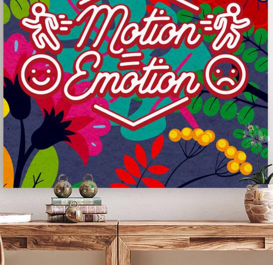 Motion   Emotion   12x12   Alpha by Ava Stochinsky
