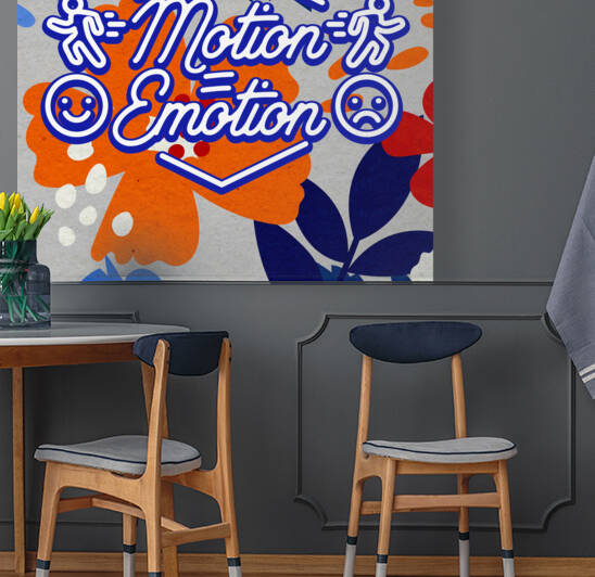 Motion   Emotion   12x12   Bravo by Ava Stochinsky