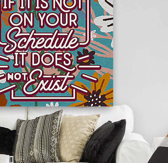 If it is not on your schedule it does not exist   12x12   Hotel by Ava Stochinsky