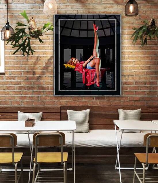 Pink Shoes by Earl Steffa Moran Remastered Vintage Retro Xzendor7 Art Reproductions by xzendor7