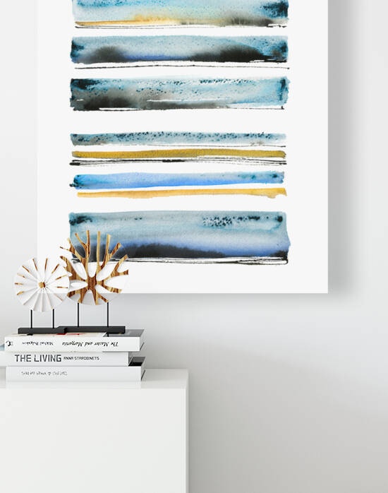 Abstract sea beach 1 by Eugenia Gorbacheva