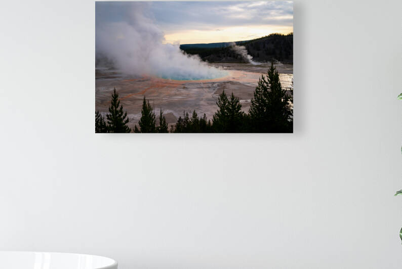 Grand Prismatic Spring by Noah Lang