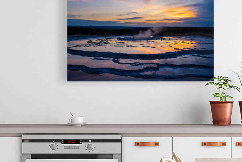 Great Fountain Geyser by Noah Lang