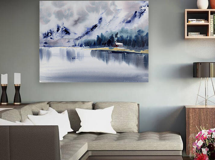 Lake house by Eugenia Gorbacheva