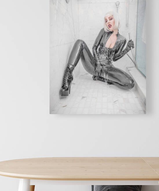 Evilyn13 - Shower Time - Ltd Edition by CanadianFetishPhotos