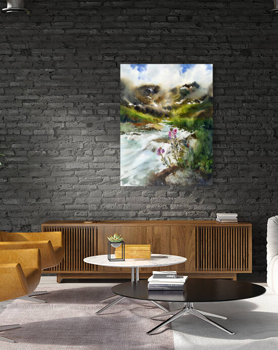 Mountain Creek by Eugenia Gorbacheva