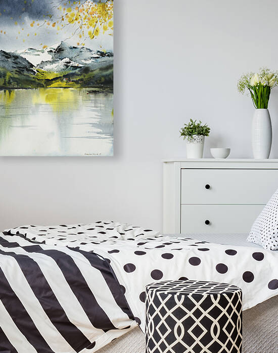 Green mountains 2 by Eugenia Gorbacheva