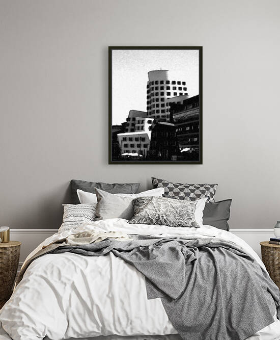 Dusseldorf Harbor Germany by Lisa Drew