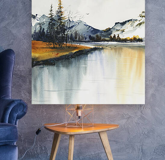  Autumn mountains 1 by Eugenia Gorbacheva