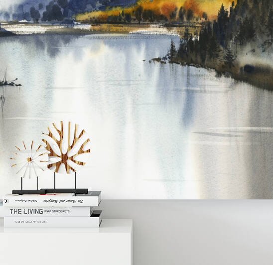  Autumn mountains 3 by Eugenia Gorbacheva