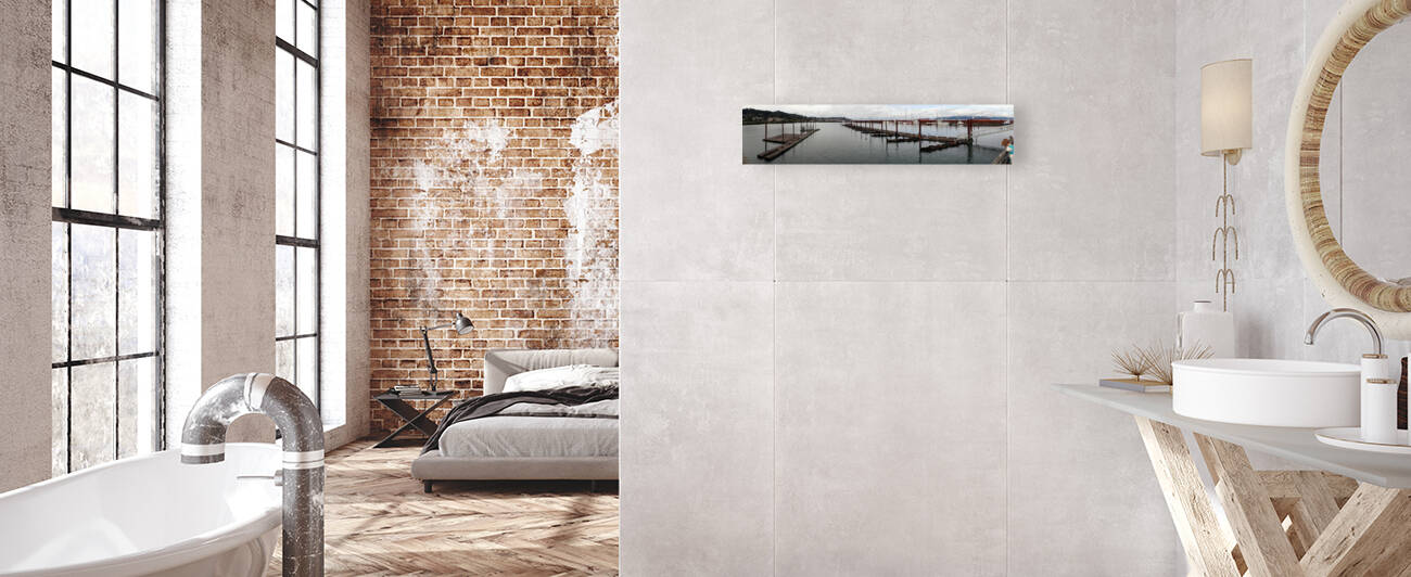 Astoria Docks and Sea Lions by E R Miller