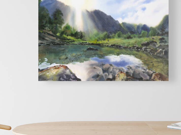 Mount Arkhyz 2 by Eugenia Gorbacheva