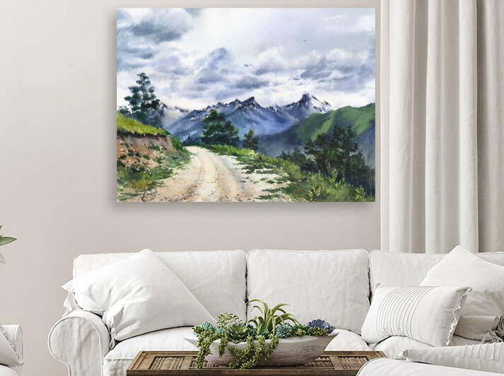 Mount Arkhyz 3 by Eugenia Gorbacheva