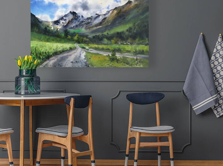 Mount Arkhyz 4 by Eugenia Gorbacheva