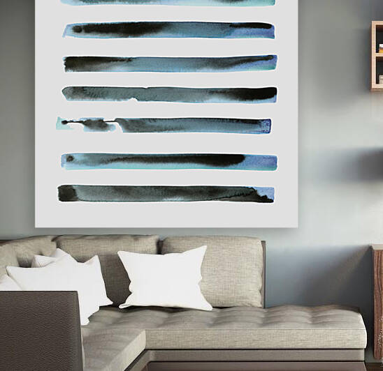 Abstract sea stripe by Eugenia Gorbacheva