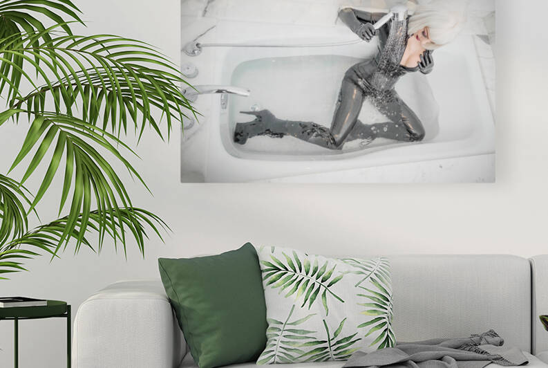 Evilyn13 - Bath Time - Ltd Edition by CanadianFetishPhotos