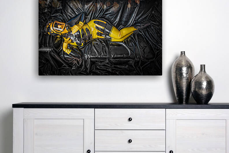 MsPervology - Yellow - Ltd Edition by CanadianFetishPhotos