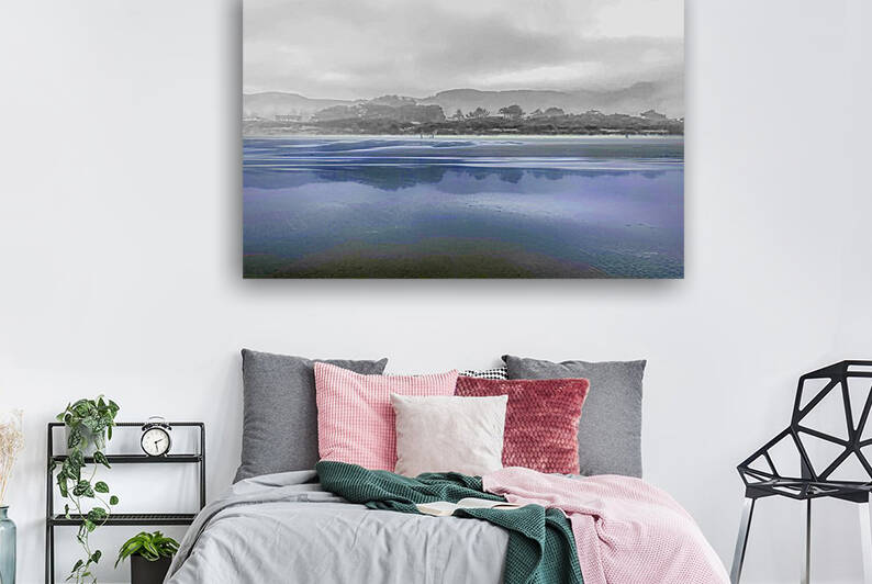 Reflections on Rockaway Beach by ArcheanArt