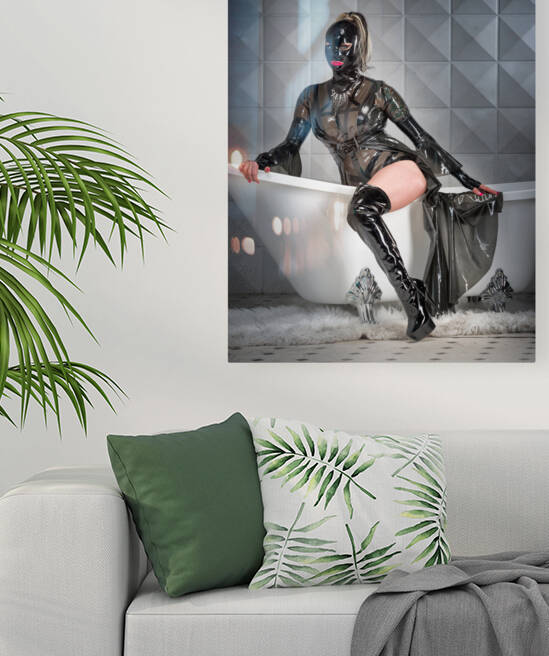 RubberDahlia - Heavy Rubber by CanadianFetishPhotos