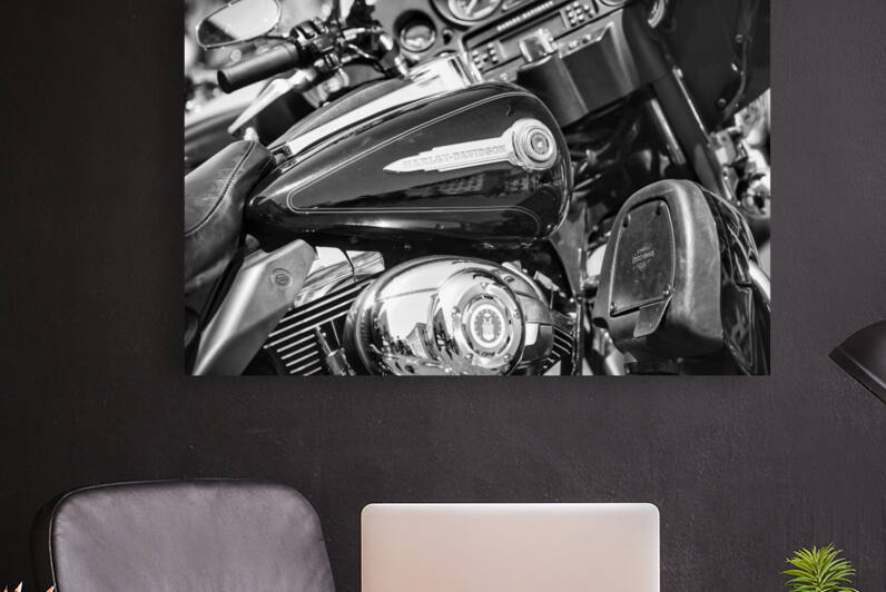 Harley Fuell Tank and Cockpit by Stefano Senise Photography