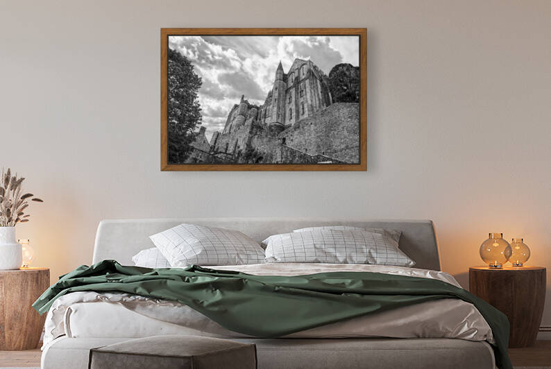 BW A Day at Mont Saint Michel 9 of 12 by 360 Studios