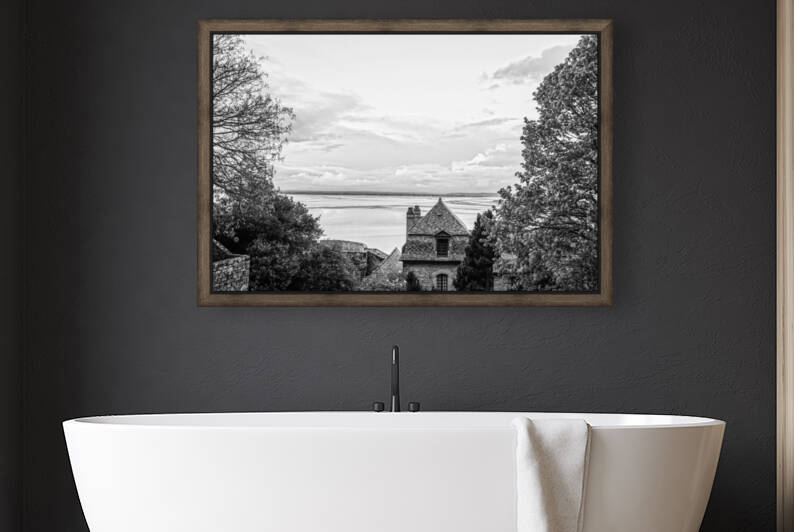 BW A Day at Mont Saint Michel 10 of 12 by 360 Studios