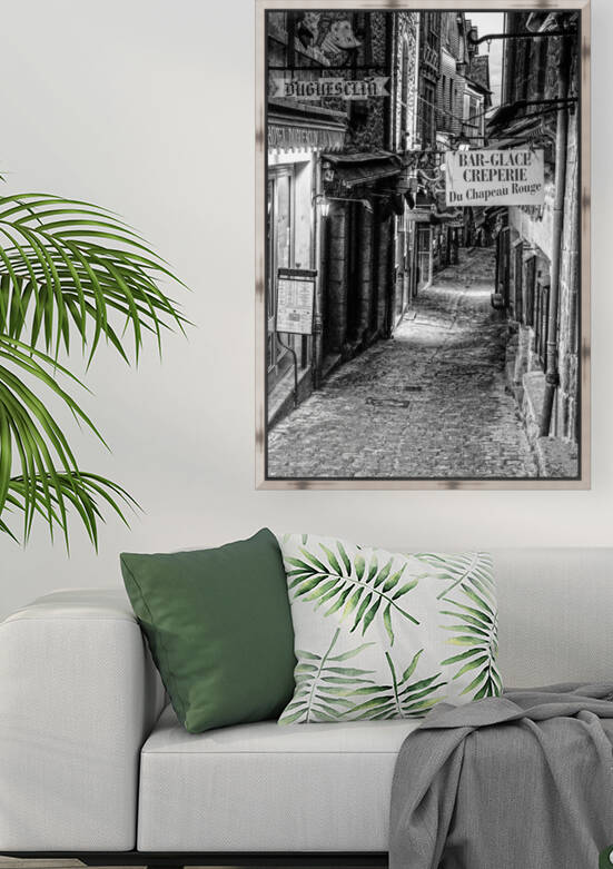 BW A Day at Mont Saint Michel 4 of 12 by 360 Studios